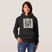 Peace Grows Here | Vintage Olive Branch Botanical パーカ (正面フル)