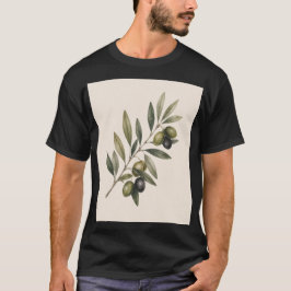 Peace Grows Here | Vintage Olive Branch Botanical  Tシャツ