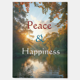 Peace & Happiness  Magnet マグネット