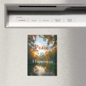 Peace & Happiness  Magnet マグネット (インサイチュ (食洗機))