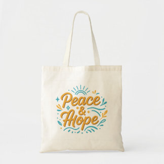 Peace & Hope Inspiring Modern Design for Everyday トートバッグ