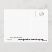 Peace Iのハガキ離れー ポストカード (裏面)