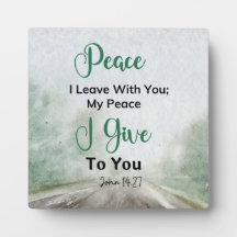 Peace I 与え You John 14.27