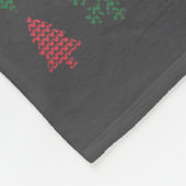 Peace I Come In Peace Couple Matching Ugly Christm フリースブランケット (角)