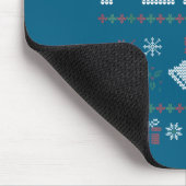 Peace I Come In Peace Couple Matching Ugly Christm マウスパッド (コーナー)