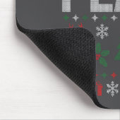 Peace I Come In Peace Couple Matching Ugly Christm マウスパッド (コーナー)