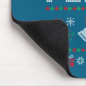 Peace I Come In Peace Couple Matching Ugly Christm マウスパッド (コーナー)