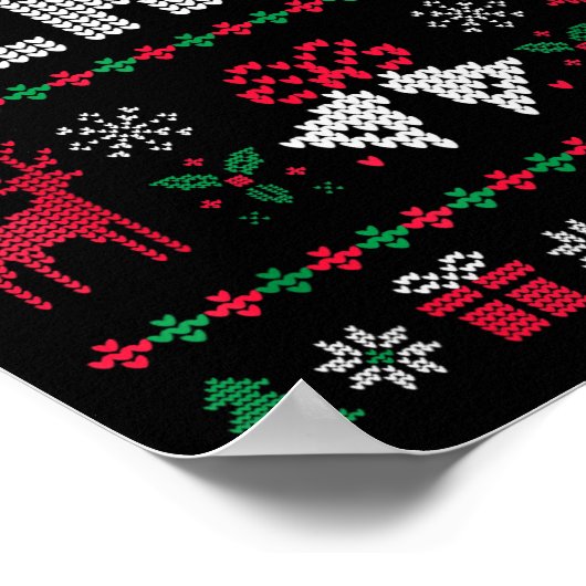 Peace I Come In Peace Matching Couple Ugly Merry C ポスター (角)