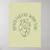 Peace I Leave With You ポスター (正面)