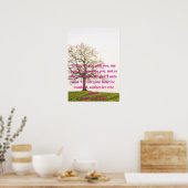 peace I leave with you is inspirational quote  ポスター (キッチン)