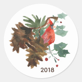 Peace in自然ステッカスタマイズク ラウンドシール