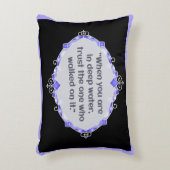 Peace in deep waters アクセントクッション (正面(垂直))