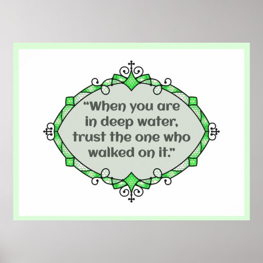 Peace in deep waters ポスター (正面)