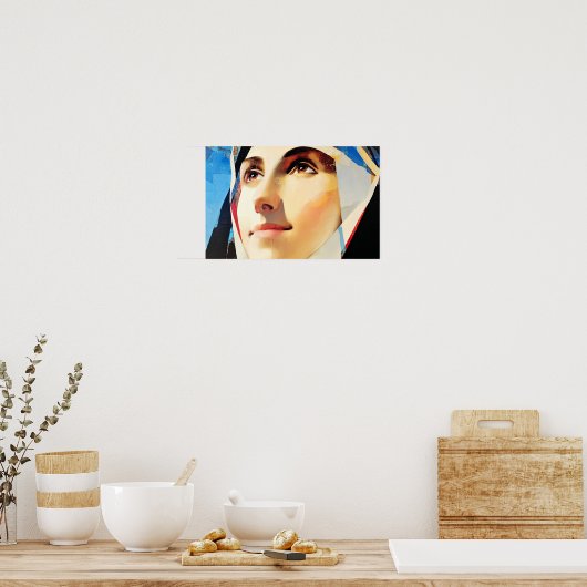 Peace in Her Gaze ポスター (キッチン)