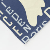 PEACE in many languagesフリースブランケット フリースブランケット (角)