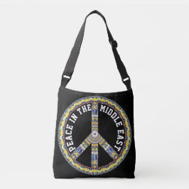 PEACE IN THE MIDDLE EAST - GEOMETRIC BUTTERFLY クロスボディバッグ
