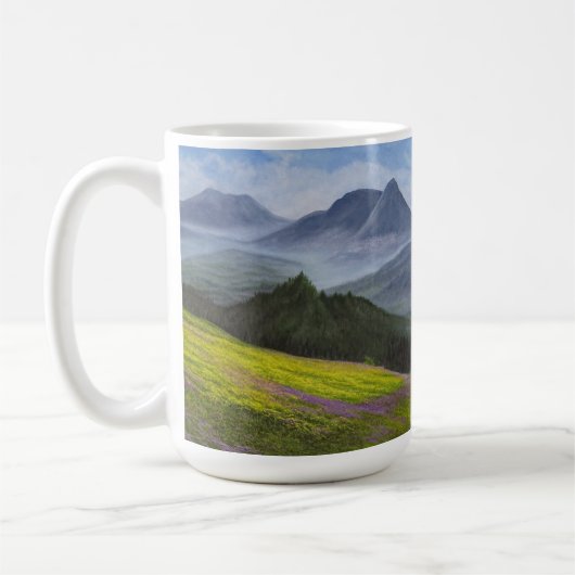 "Peace In The Valley" 15オズのコーヒーマグ コーヒーマグカップ (左)