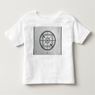 「Peace in Unity：象徴的なPeace Sign T-Shirt」 トドラーTシャツ