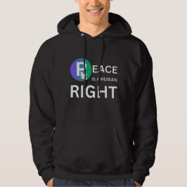 Peace Is a Human Right | Dove and Earth Symbol パーカ