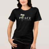 Peace Is An Inside Job Inspirational Tee トライブレンドＴシャツ (正面)