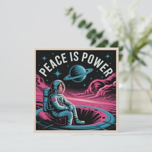 Peace Is Power 招待状 (スタンド正面)