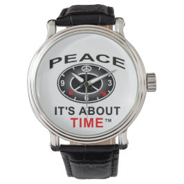 Peace It's About Time 独占的 Watch 腕時計