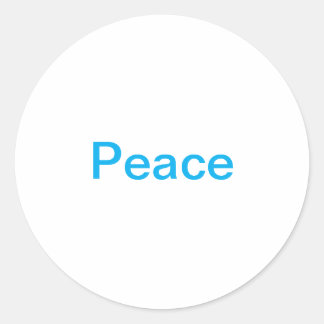 Peace Jeff Hankamer Artjunkhaus Loving Splash-Art ラウンドシール