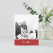 Peace & Joyフォトポストカード シーズンポストカード (スタンド正面)