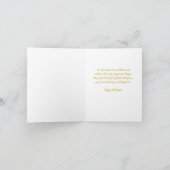 Peace & Joy Card by Poet Adiela Akoo ノートカード (内部)