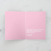 Peace Joy & Catnip Funny Cat Retro Christmas Photo シーズンカード (内部)