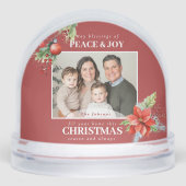 Peace Joy Family Photo Christmas (正面)