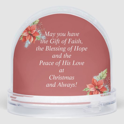 Peace Joy Family Photo Christmas (裏面)