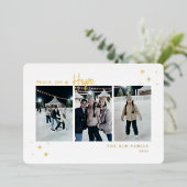 Peace Joy Hope 3写真 箔シーズンカード (立ち正面)