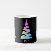 Peace Joy Love Christmas Treesコーヒーマグ コーヒーマグカップ (中央)