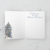 Peace & Joy  Pygmy Goat Baby Blue カード (内部)