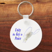 Peace Key Chainへの鍵の統合 キーホルダー (正面)