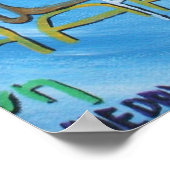 Peace Languageプリント(SSS) ポスター (角)