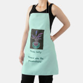 Peace Lily エプロン (インサイチュ)