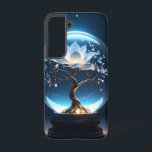 Peace Lotus Globeタフな電話ケース Samsung Galaxy S22ケース<br><div class="desc">こ運のタフな電話ケースと一緒に行く所で素晴らし静かな部分。デザインは魅力的なデジタルイラストレーションを搭載し、ガラスの中で咲く白い蓮の花澄んを、深いのダークブルーの背景に向けて展示する。平和と霊性と内的な平静を象徴するこの穏やかなイメージは、日常に不可欠な美しいのtouchをもたらす。単に美しいだけでなく、このZazzleタフ電話ケースは毎日のバンプとドロップから保護あなたの携帯電話に構築されている。その耐久性の建築は、あなたが魅惑のアートワークを持つ間あなたのデバイス楽しむを安全に保つのを保証する。蓮と白熱［赤熱］光を放つ繊細な背景光の効果は、真に平和なユニーク美意識を生み出す。スタイル、保護、スピリチュアルのインスピレーションのブレンドを求める人に最適。</div>