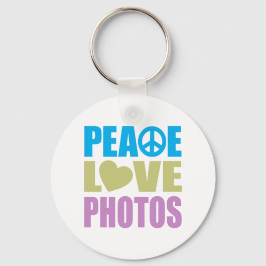 Peace Loveの写真 キーホルダー (正面)