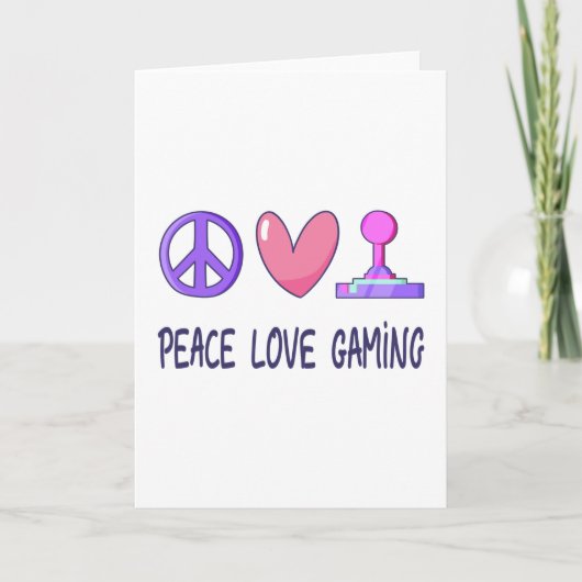 Peace Loveゲーム カード (正面)