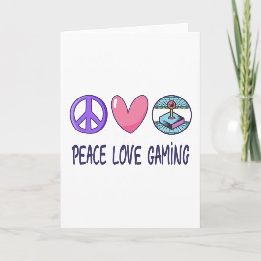 Peace Loveゲーム カード (正面)