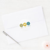 Peace Love監査 ラウンドシール (封筒)