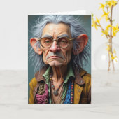 Peace, Love, and Bengay Milestone Occasion Card カード (黄色い花)