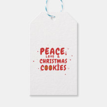 Peace, Love, and Christmas Cookie