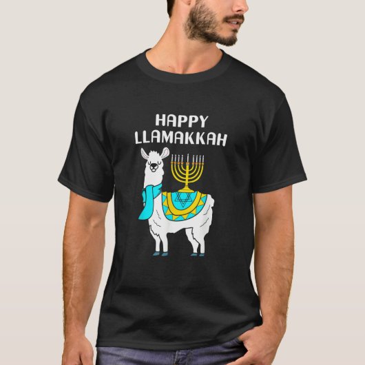 Peace Love and Miracles Happy Hanukkah Pjs Family  Tシャツ (正面)