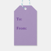 Peace, Love and Peppermint ギフトタグ (裏面)