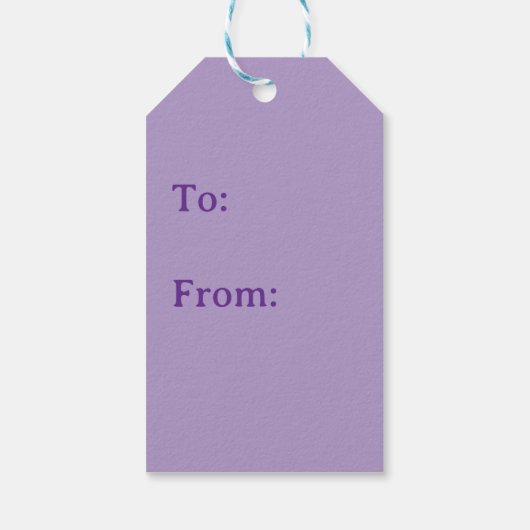 Peace, Love and Peppermint ギフトタグ (裏面)