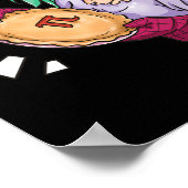 Peace Love And Pi - 3月14日Pi Day Anime Math ポスター (角)