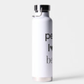 Peace Love Beach Lover | Premium Modern Statement  ウォーターボトル (右面)